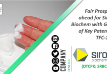 Fair Prospects ahead for Sirona Biochem with Grant of Key Patent for TFC-1067